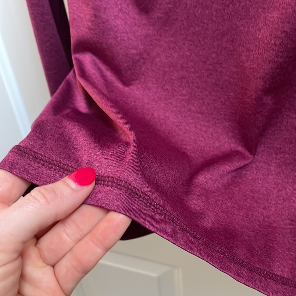 Head - Large Maroon Thin Pullover - image 6